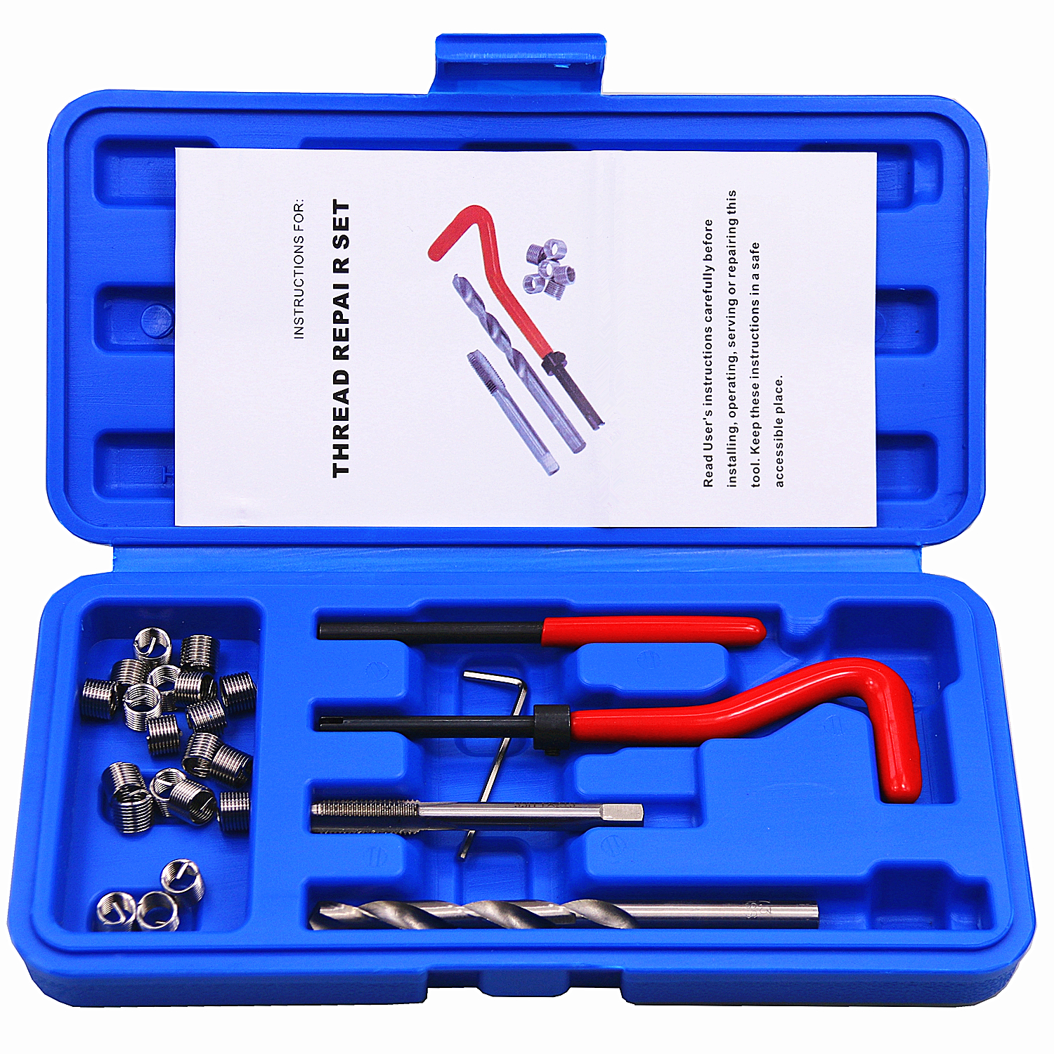 Thread Repair Kit M7 x 1.0mm Metric Thread Repair Insert Kit