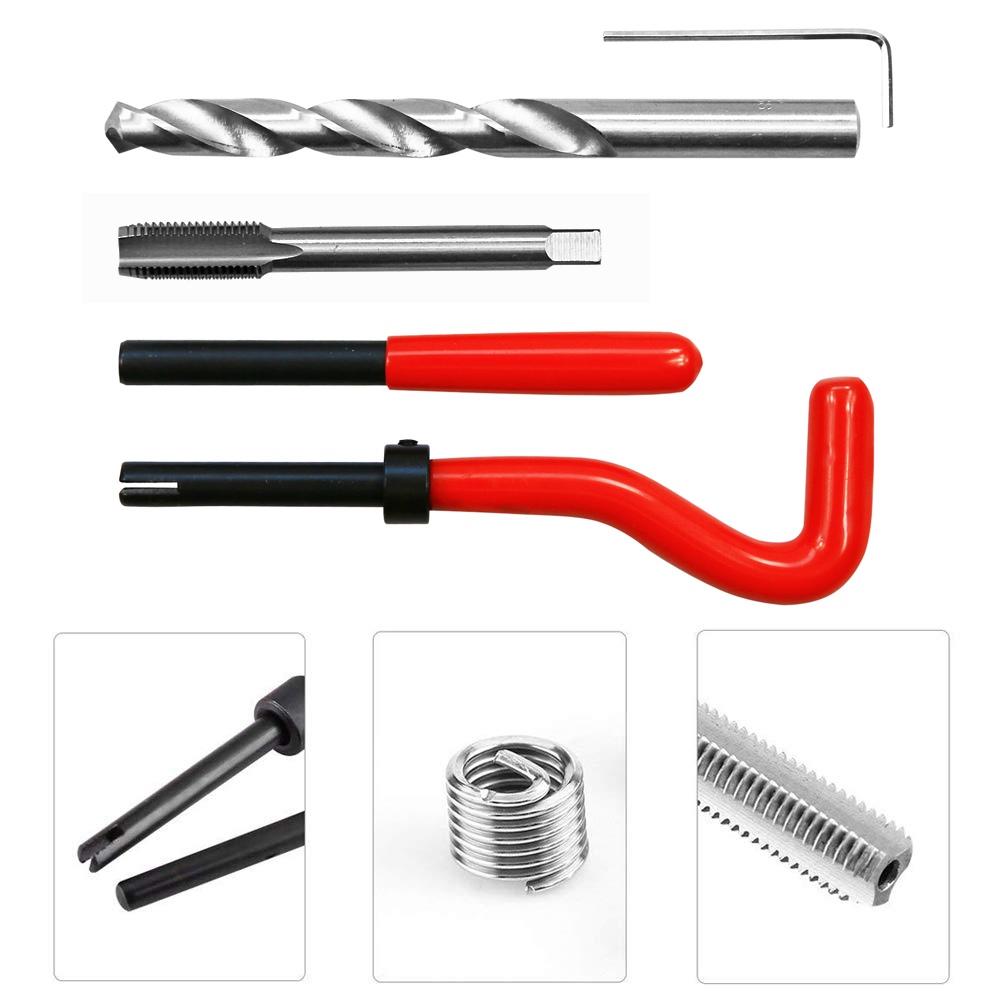 Wholesale Metric Thread Repair Kit M10 x1.0MM Auto Repairing Thread Repair Recoil Insert Kit (M10-1.0) - Image 4