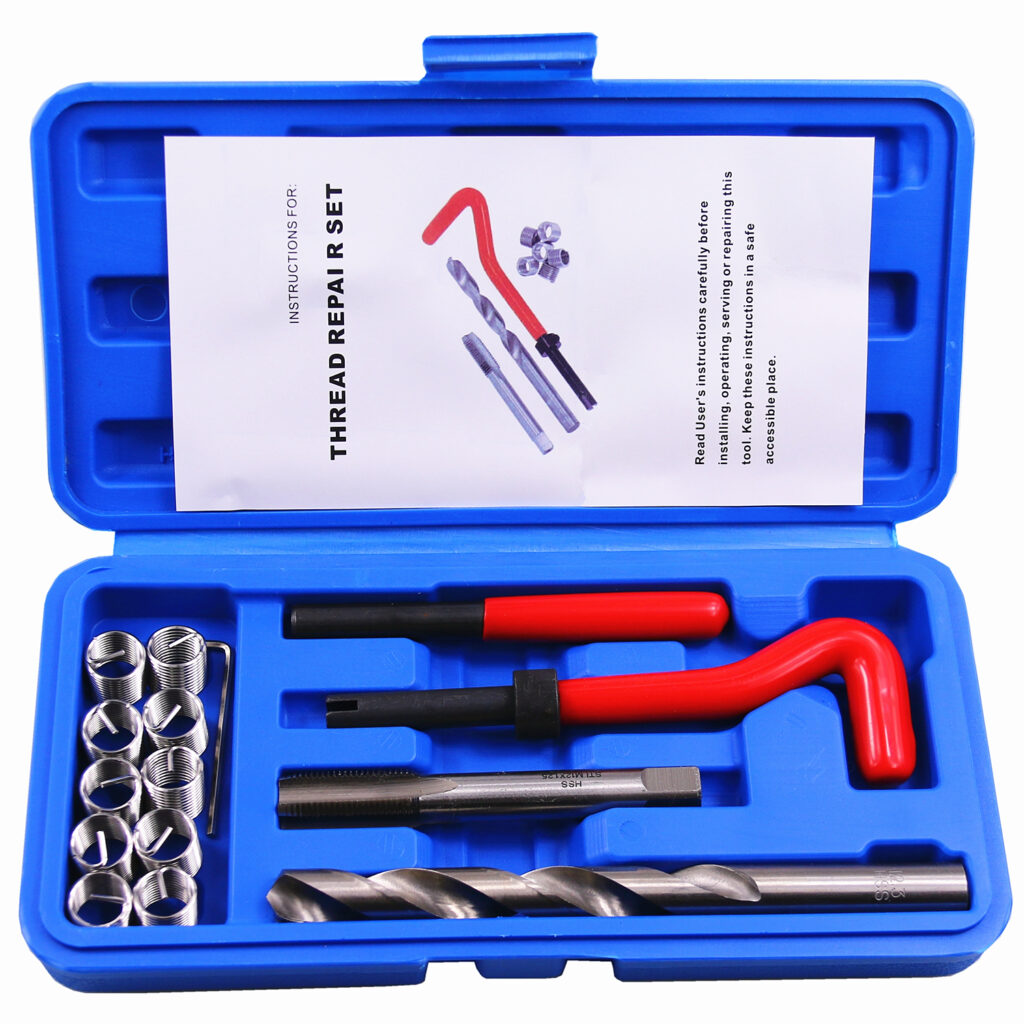 Wholesale Metric Thread Repair Kit M12 x1.25MM Auto Repairing Thread Repair Recoil Insert Kit (M12-1.25)