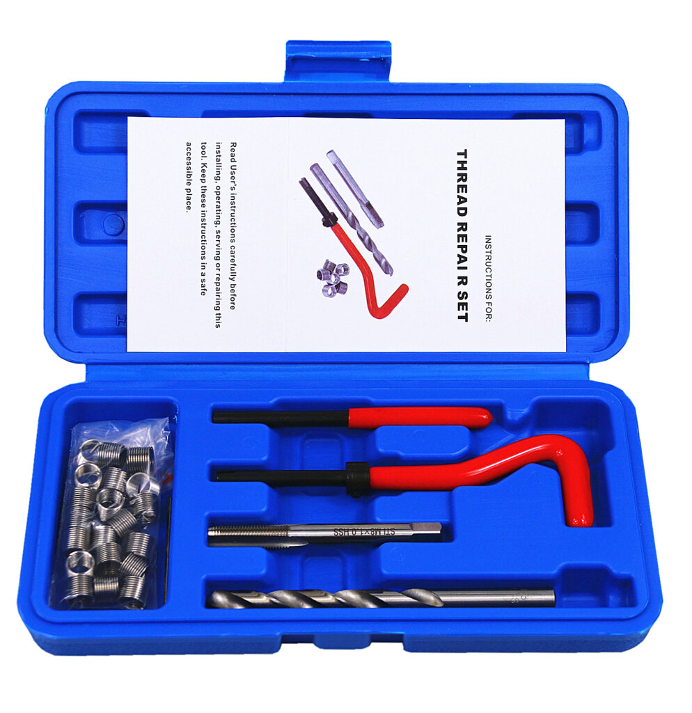 Wholesale Metric Thread Repair Kit M8 x1.0MM Auto Repairing Thread Repair Recoil Insert Kit (M8-1.0)