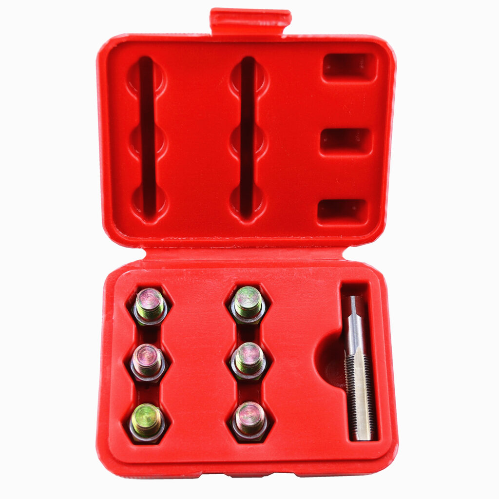 Wholesale M13 x 1.25MM Oil Drain Plug Tap Thread Repair Kit Oil Pan Screws Rethread Tool
