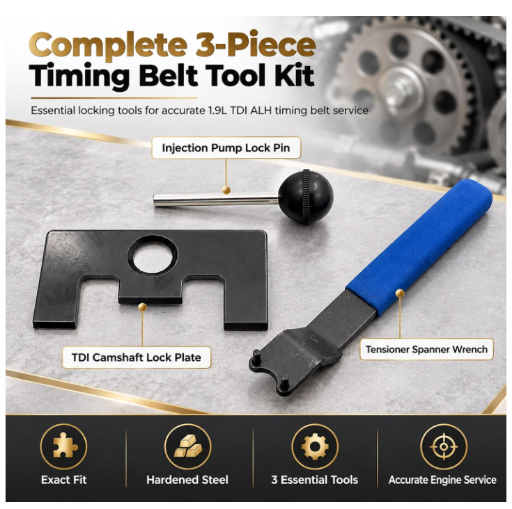 Wholesale Diesel Timing Belt Tool Kit for VW TDI 1.9 ALH Engine Golf Jetta Beetle 1998-2006 - Image 3