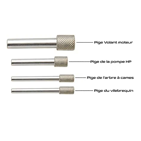 Wholesale Engine Camshaft Pulley Alignment Pin Precision Chain Adjuster Tensioner Timing Pins For Ford TDCi, PSA HDI, Mazda D 1.4, 1.6 Peugeot Citroen Ford Camshaft Pulley Alignment Pin Precision Chain Adjuster Tensioner - Image 2