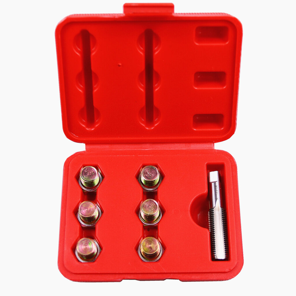 Wholesale M15 x 1.5MM Oil Drain Plug Tap Thread Repair Kit Oil Pan Screws Rethread Tool