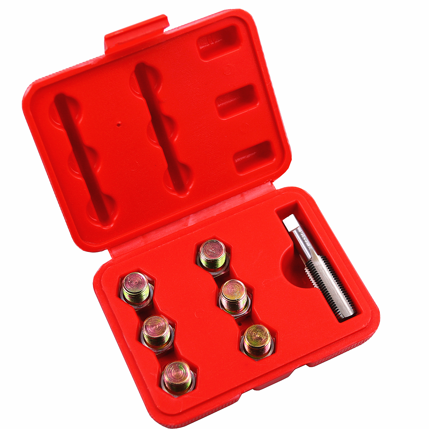 Wholesale M15 x 1.5MM Oil Drain Plug Tap Thread Repair Kit Oil Pan Screws Rethread Tool - Image 2